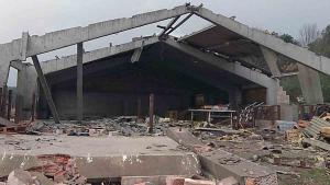 Un petit tornado provoca destrosses als municipis de Cistella i Terrades.