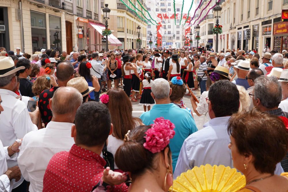 Último día de Feria en el Centro de Málaga