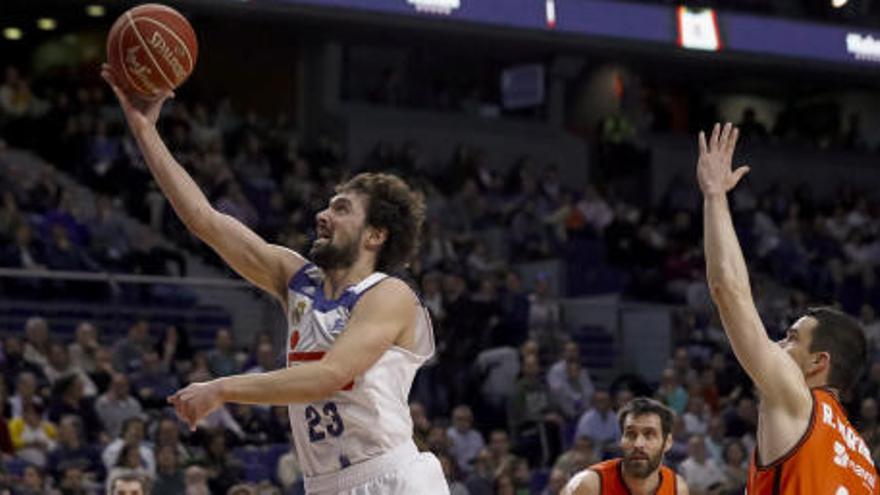 El Valencia BC se hunde tras el descanso ante el Madrid