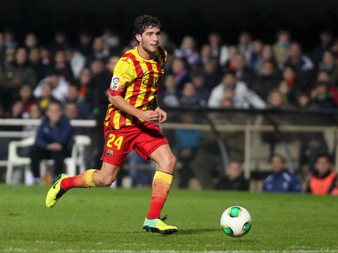 Partido de copa del Rey Cartagena -Barça. 07/12/2013