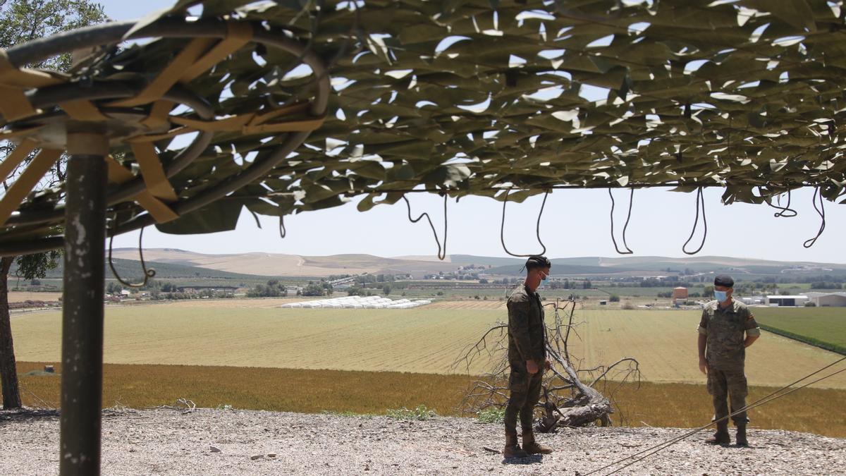 Terrenos de La Rinconada en los que se instalará la base logística del Ejército de Tierra.