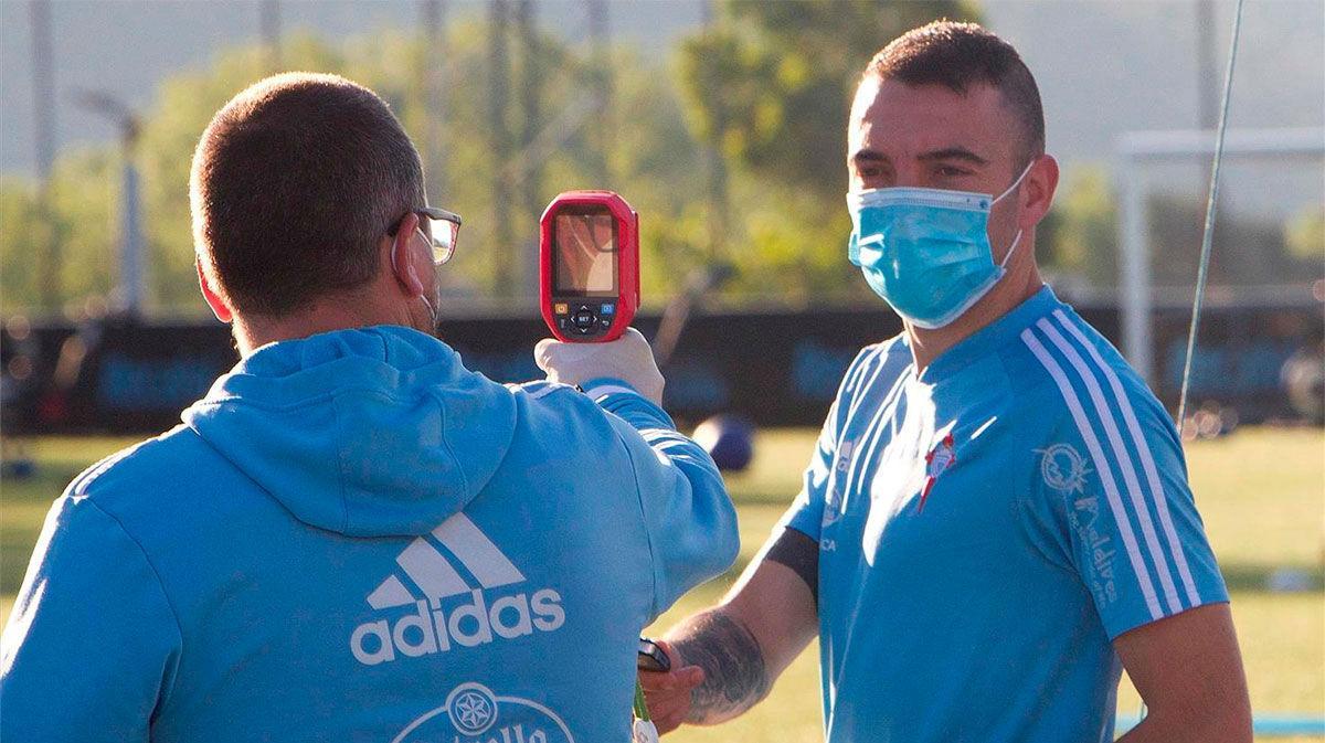 Iago Aspas muestra su deseo de regresar cuanto antes