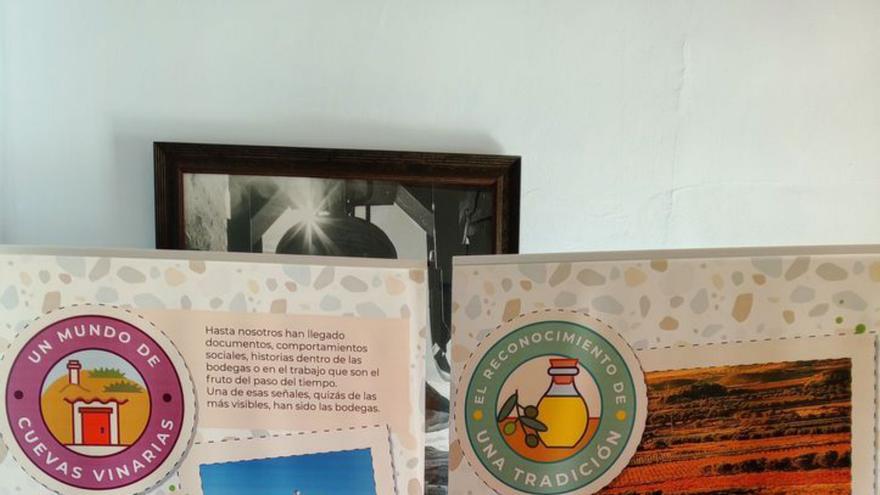 La exposición ‘Nuestro paisaje’ muestra la tradición oleícola y vitivinícola del Campo de Borja