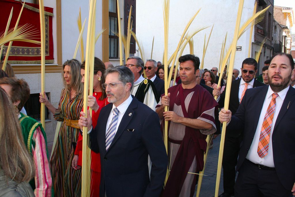 Bendición de las palmas del Paso Blanco en Lorca