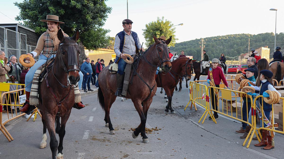 Las fiestas en honor al patrón de los animales acaban de comenzar en Onda, ya que el lunes será el turno de la pedanía de Artesa.