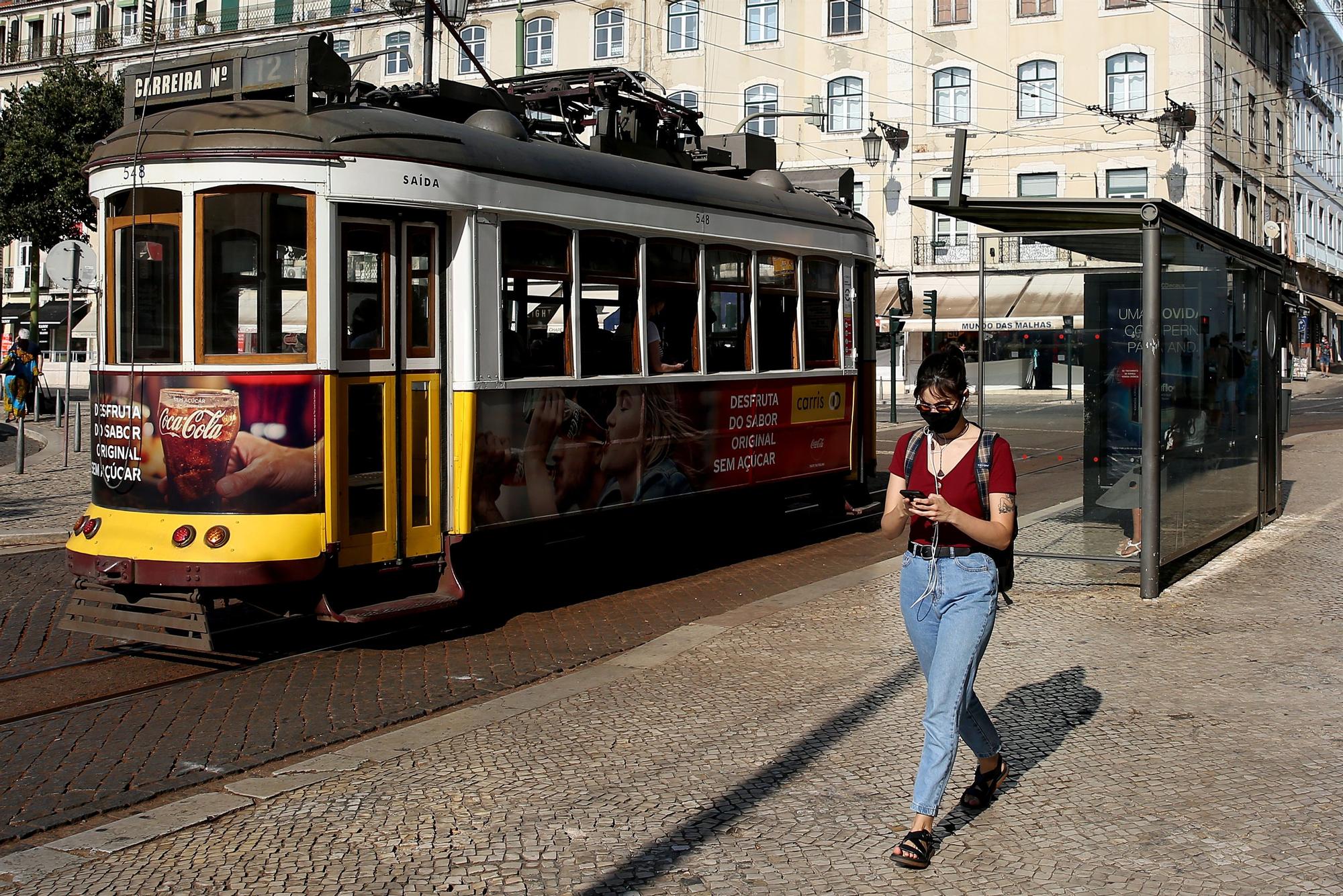 Lisboa vuelve a estar bajo restricciones por el alza de los contagios.