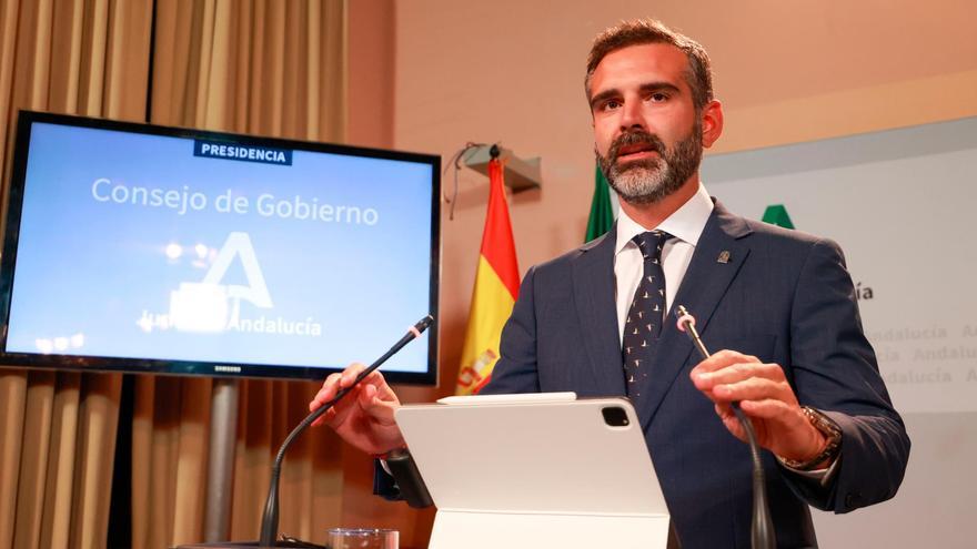 El consejero de Sostenibilidad, Medio Ambiente y Economía Azul de la Junta de Andalucía y portavoz del gobierno, Ramón Fernández-Pacheco Rocío Ruz / Europa Press