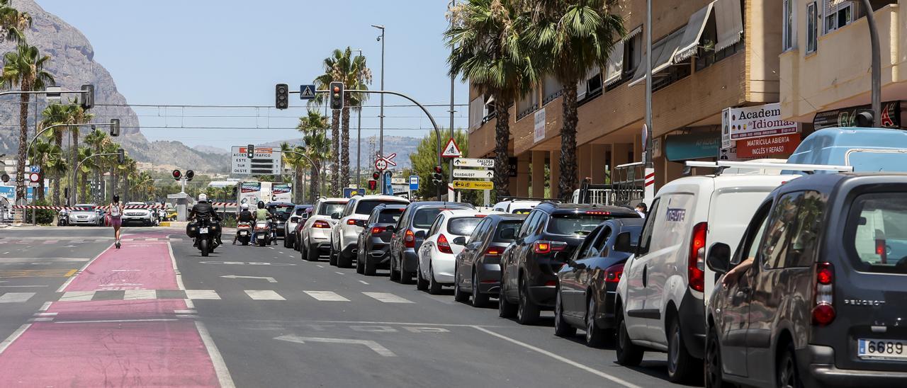 La avenida Beniardà será una de las grandes obras que se iniciarán en septiembre en Benidorm.