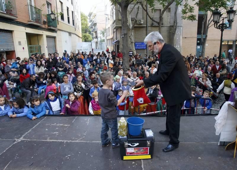 Escuelas de jotas en la Plaza de la Rebolería