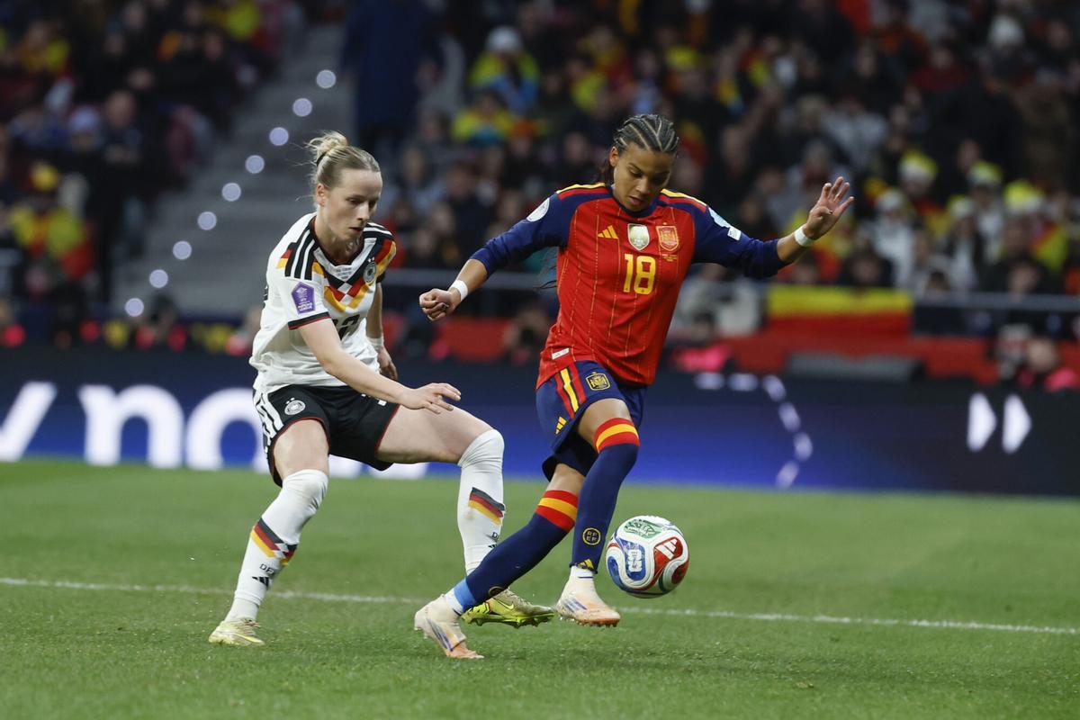 Final de la Nations League: España - Alemania.