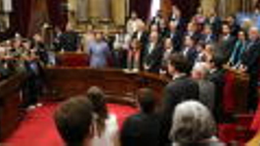 El Parlament després de la proclamació de la república catalana