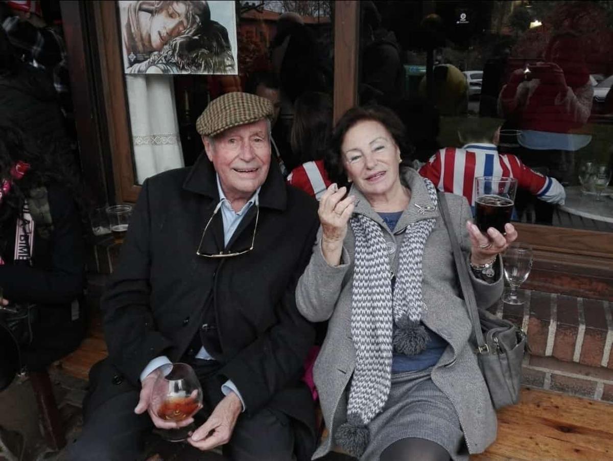 Juan Jordán García junto a Carmen López.