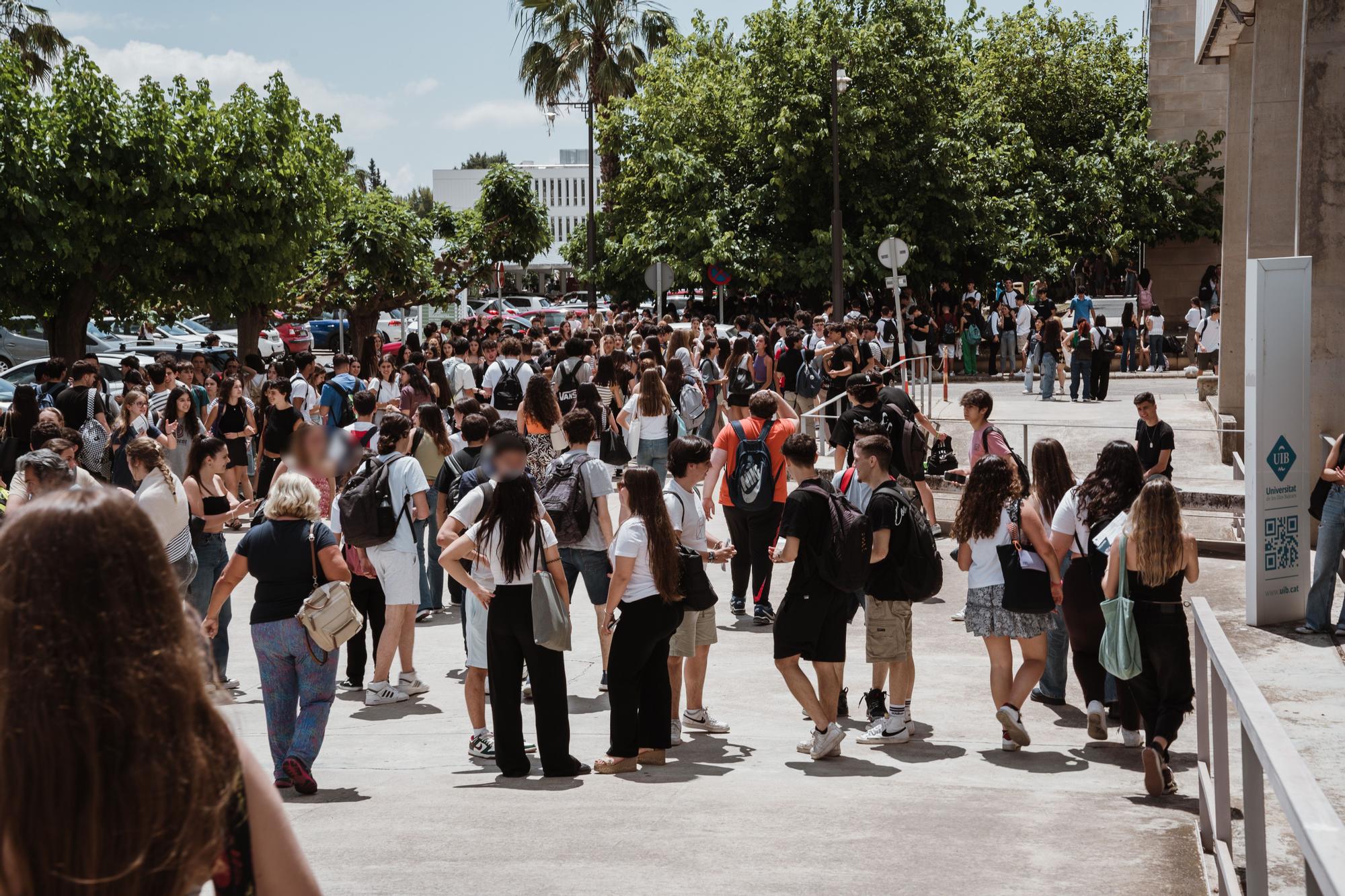 FOTOS | La Selectividad 2023 en la UIB