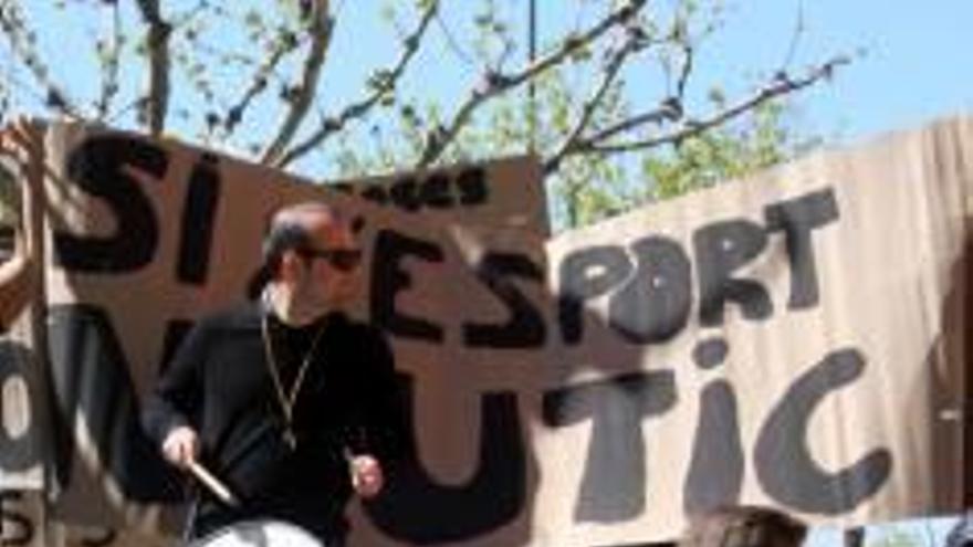 Una protesta de veïns (arxiu).