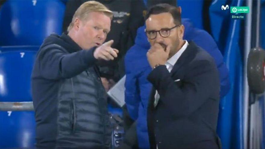 Koeman-Bordalás: tensión en el Coliseum