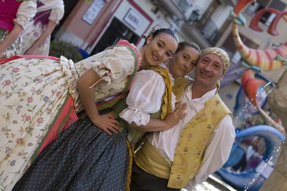 Visita oficial a las fallas de Xàtiva