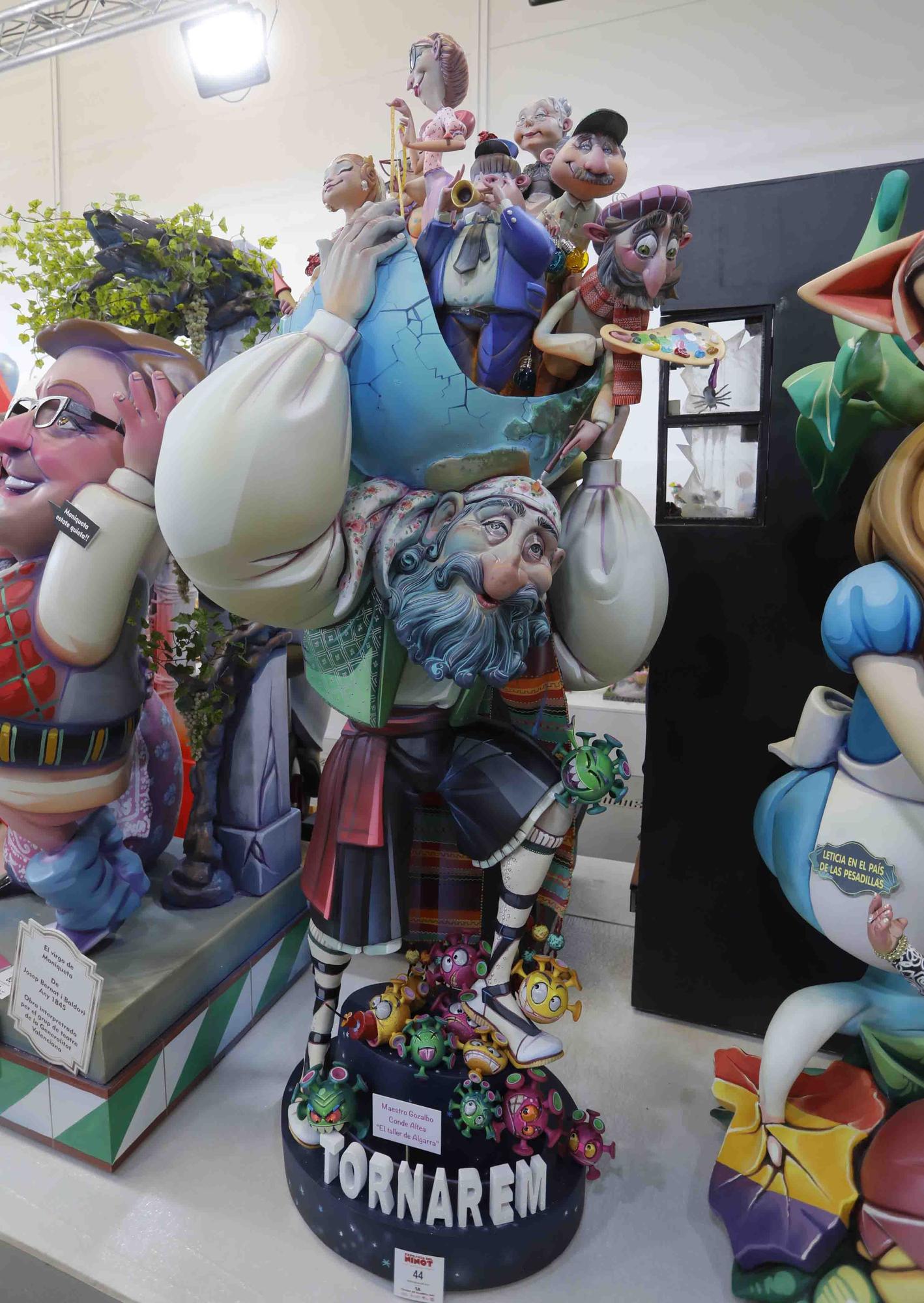 Fallas 2021: Ninots de las secciones Especial a Primera B