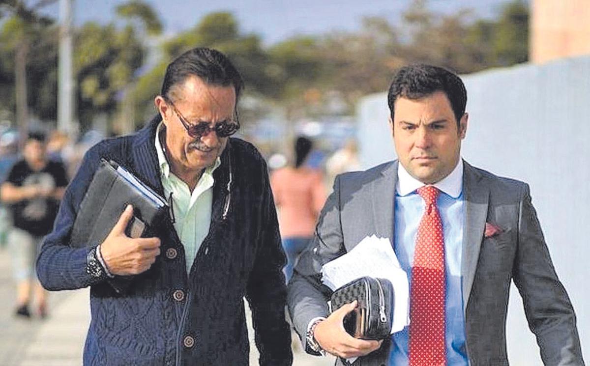 Muñoz, en alguna de sus múltiples comparecencias en los juzgados.