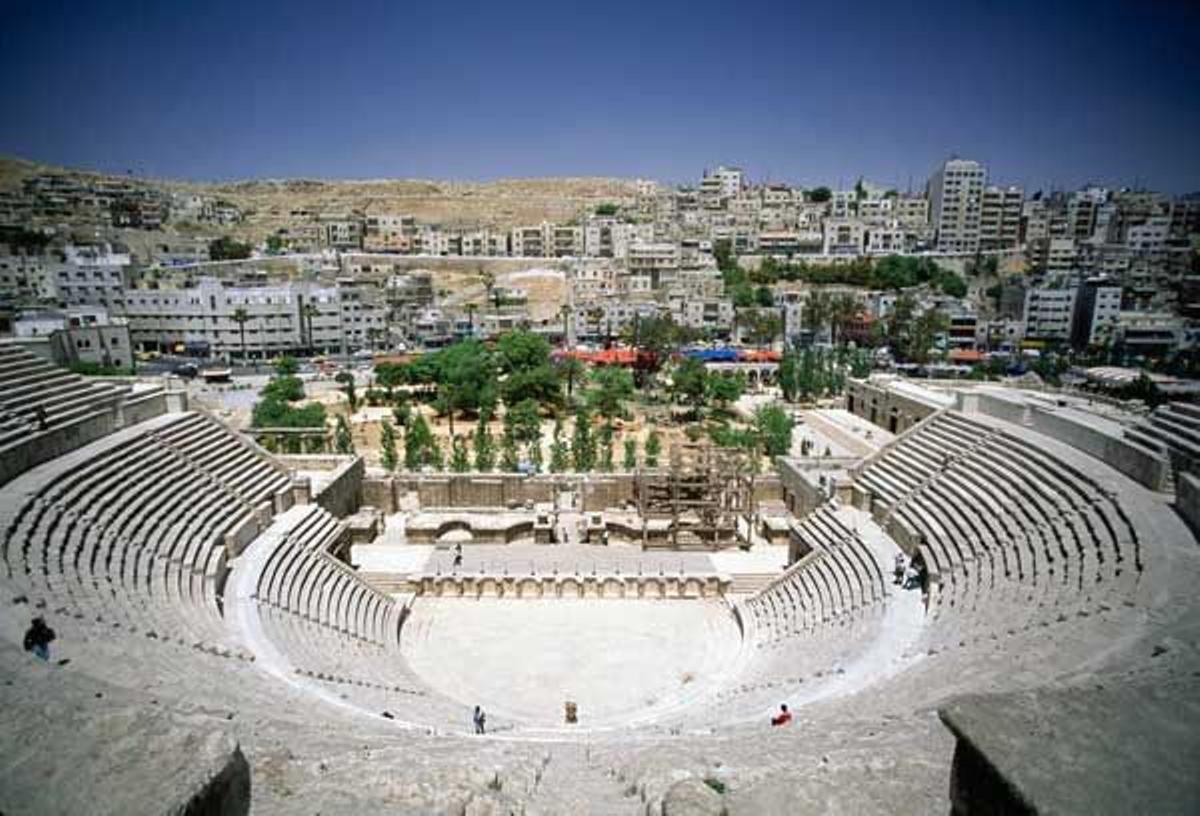 Anfiteatro romano de Ammán.