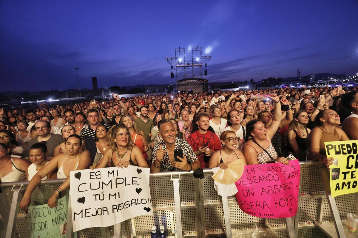 El concierto de Pablo Alborán en imágenes El concierto de Pablo Alborán en imágenes