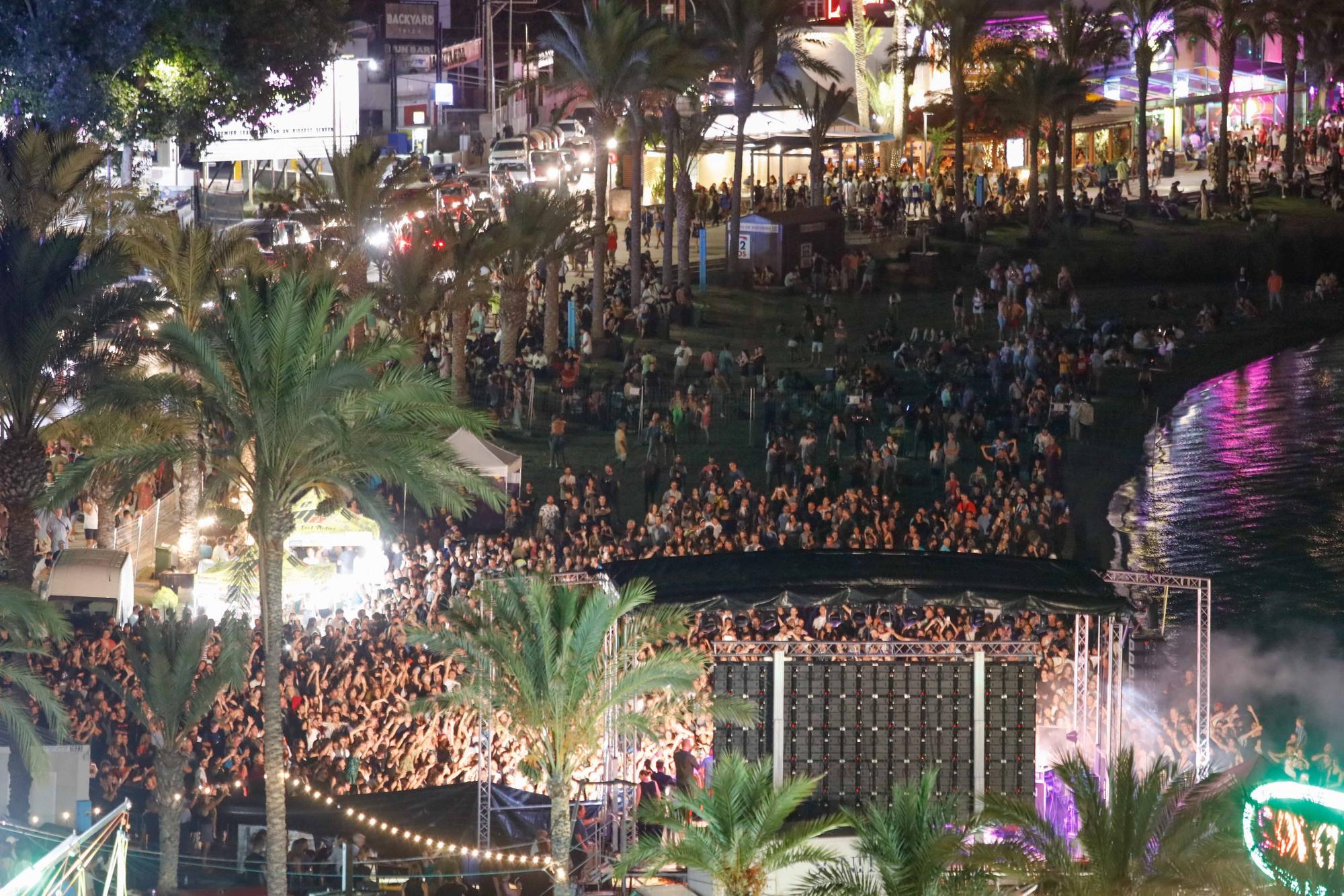 Fuegos artificiales en Sant Antoni (2022)