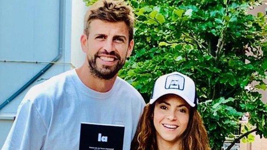 Shakira i Piqué en una imatge d&#039;arxiu