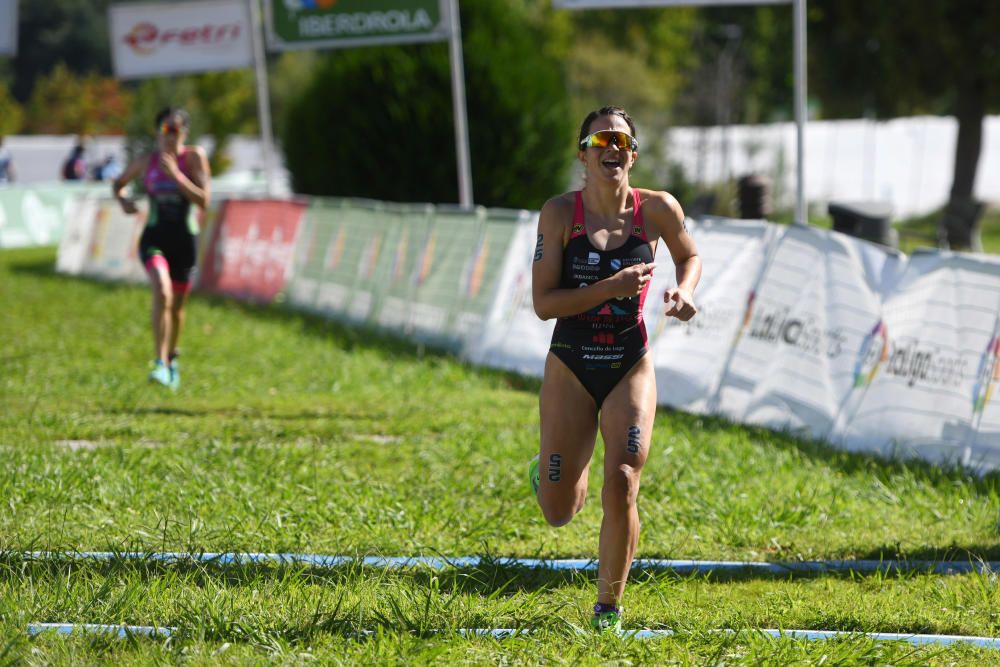 Los favoritos cumplen en el Campeonato de España de Triatlón Sprint en Pontevedra