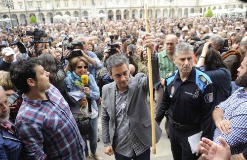 Acto popular en María Pita