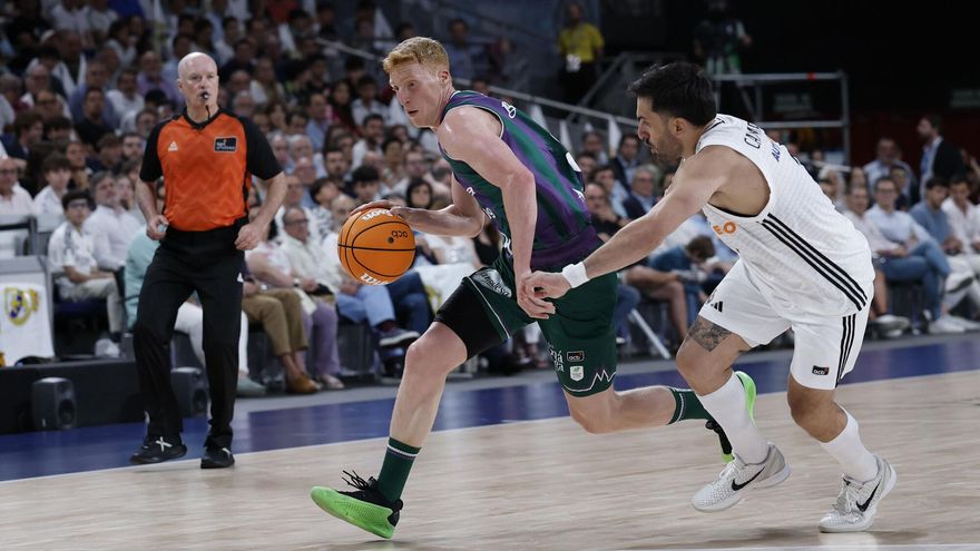 Las estadísticas del Unicaja en la derrota contra el Real Madrid