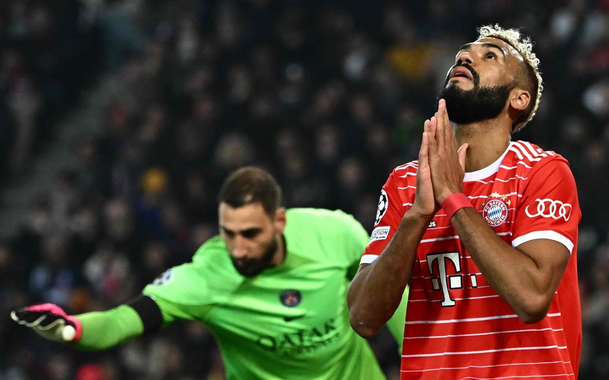 PSG Bayern de Munich en octevos de final de la Champions