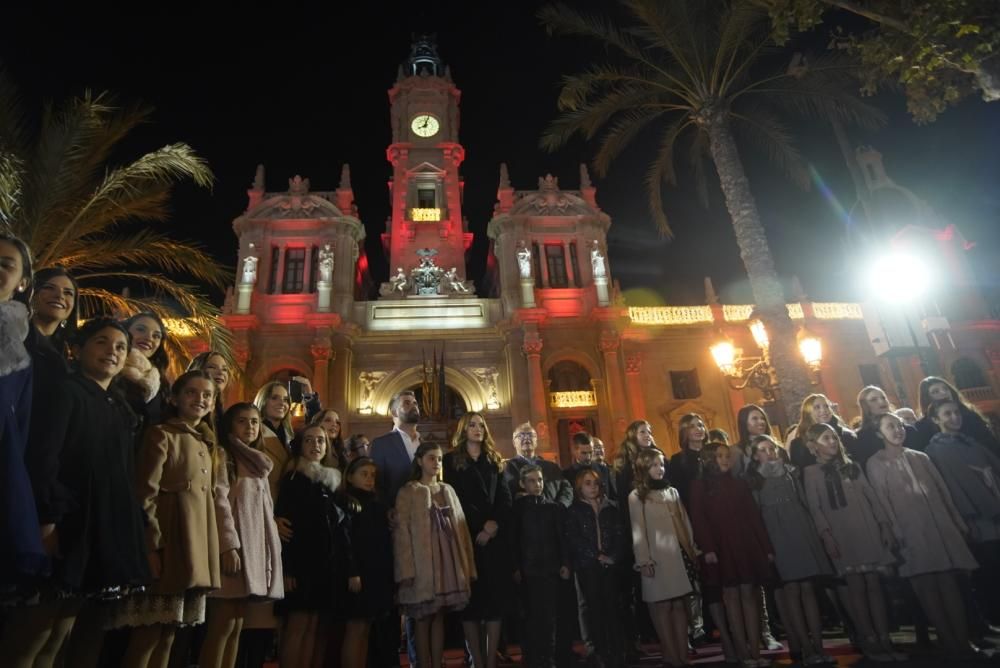 Encendido de las luces de Navidad en València