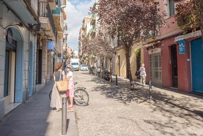 El barrio de Gràcia es mucho más tranquilo que otras zonas de Barcelona