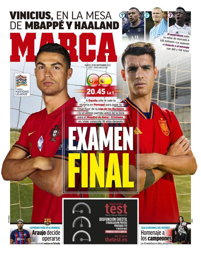 Las portadas de la prensa deportiva de hoy