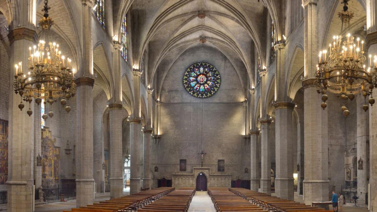 Imatge interior de la basílica de la Seu