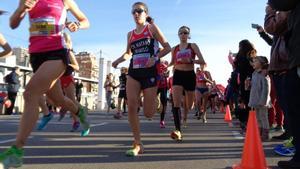 Corredoras de la San Silvestre de este año en El Masnou.