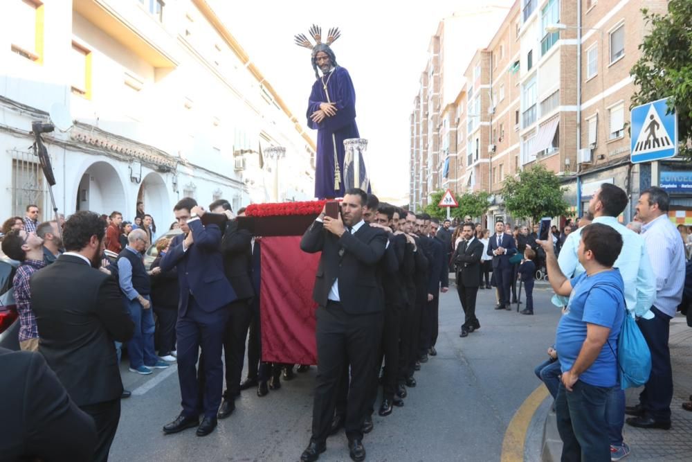 Mediadora de Salvación iniciaba los traslados del Viernes de Dolores desde la parroquia de la Encarnación