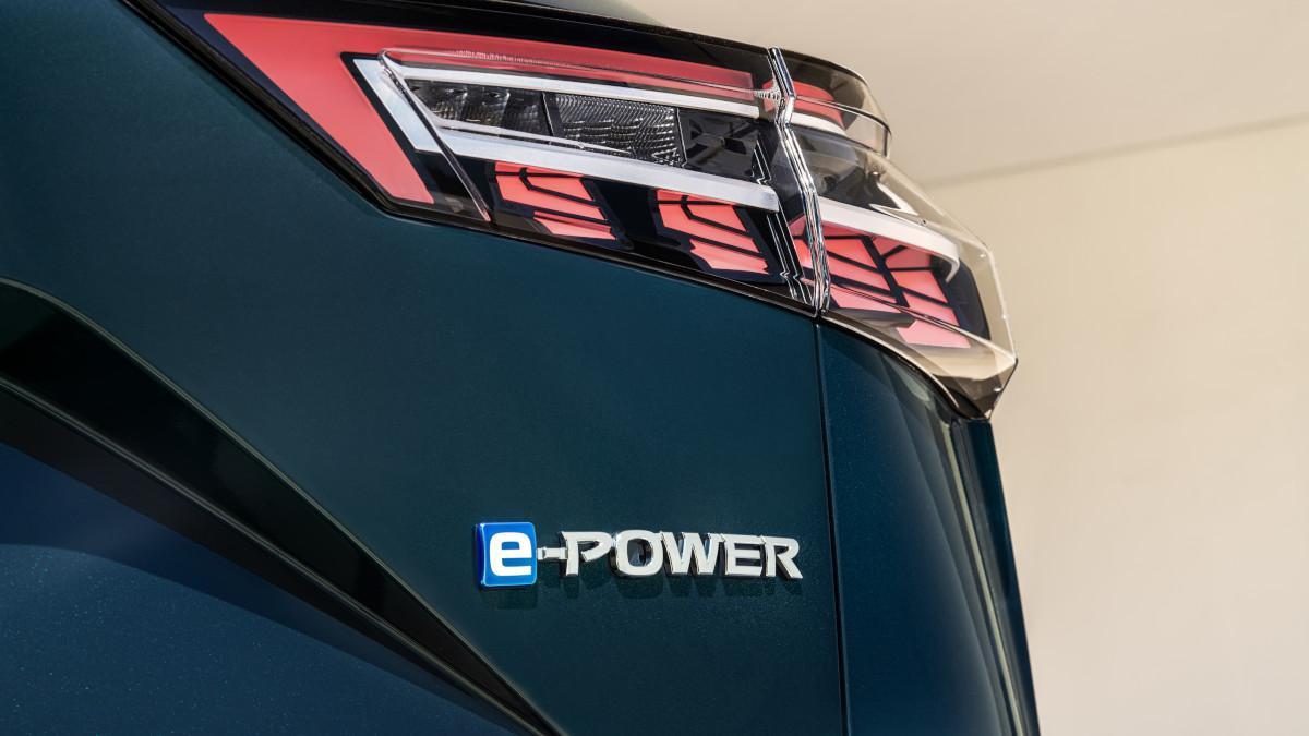 Distintivo e-Power en el Nissan Qashqai