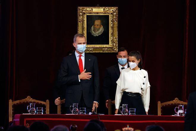 El rey Felipe VI y la reina Letizia presiden el acto por el 70º aniversario de la ASALE