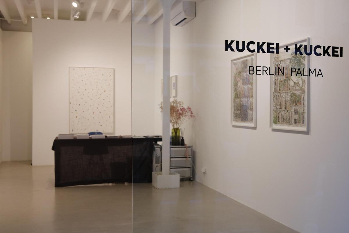 Der Raum der Galerie Kuckei + Kuckei in Palma.