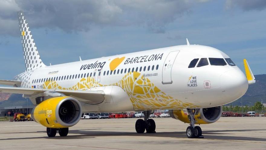 Un avión de Vueling