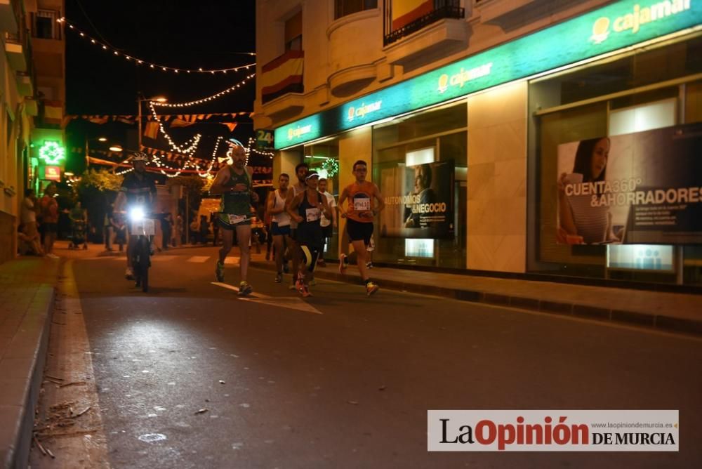 Carrera popular nocturna en Alquerías.
