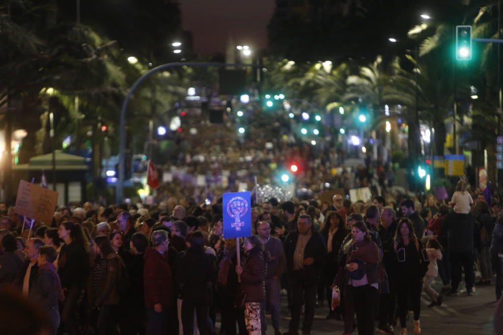 Manifestación del 8M en Alicante