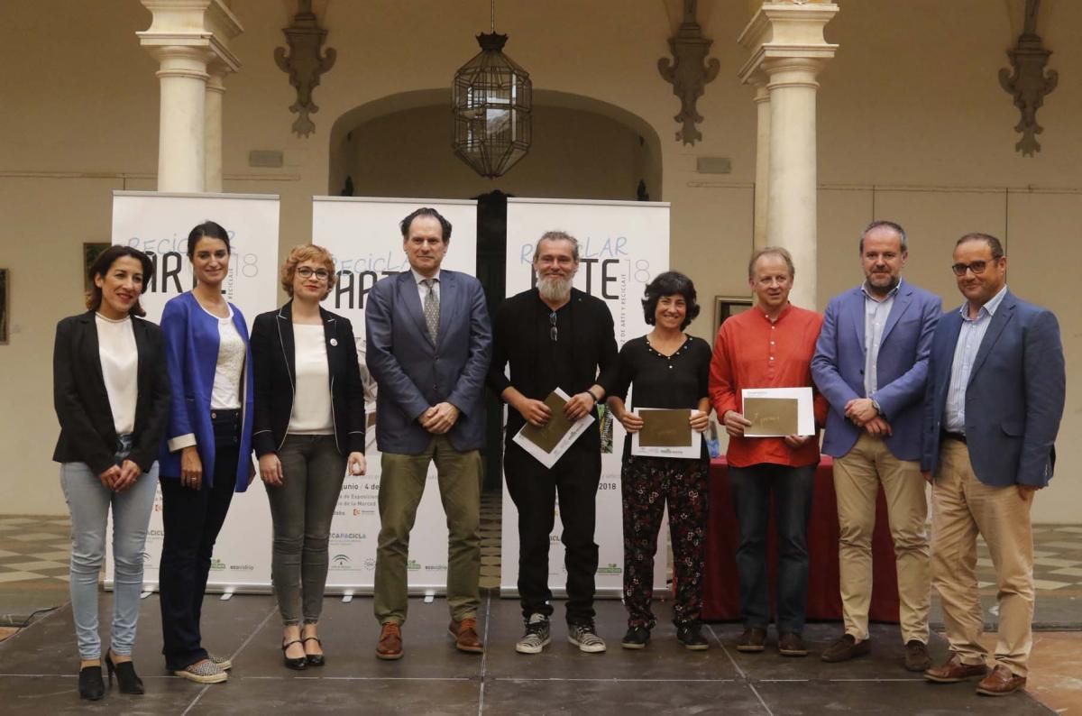 Inauguración y entrega de premios del VI Certamen Reciclarte 2018.