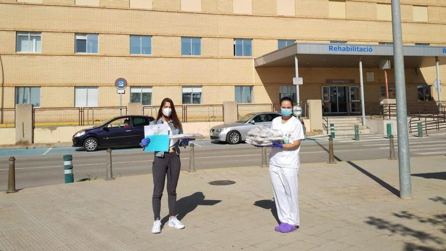 Una niña de Castellón regala por su cumpleaños un almuerzo al Hospital General