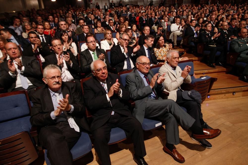 Acto de entrega de las medallas de Asturias