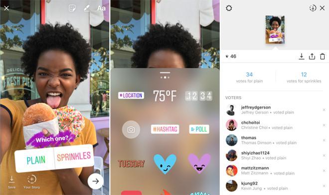 Así funcionan las nuevas encuestas de Instagram stories