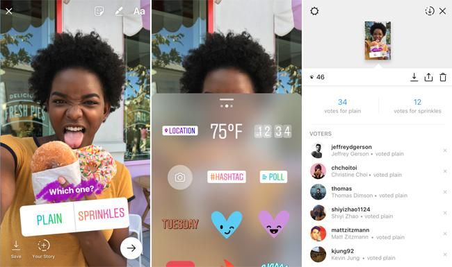 Así funcionan las nuevas encuestas de Instagram stories