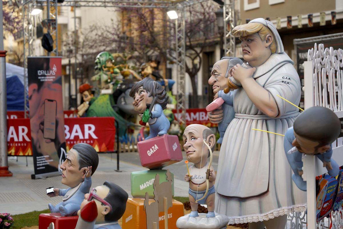 Sueca-Literato Azorín, todos los detalles de la falla ganadora del Ninot Indultat 2026