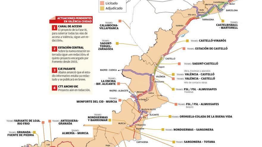 &quot;La red ferroviaria de València debe iniciarse ya, las obras tardarán 7 años&quot;