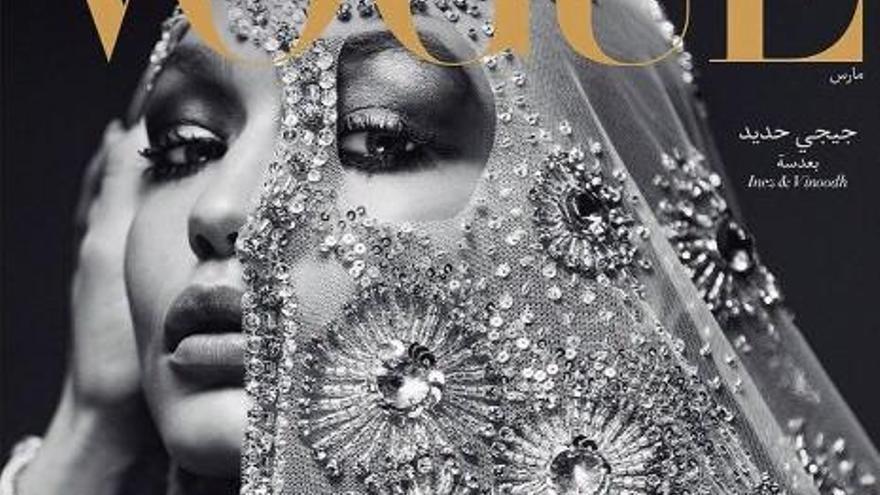 Gigi Hadid se pone un velo para el primer Vogue Arabia